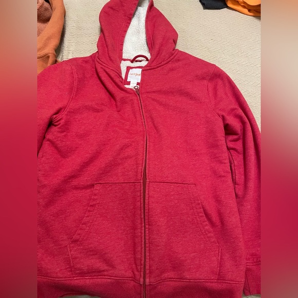 Cat & Jack Boys 12/14 Lot 2 Hoodies 1 Sweatee - Picture 2 of 4